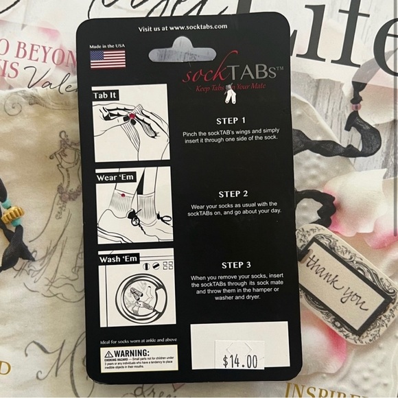 BLING SockTABs - Picture 2 of 3